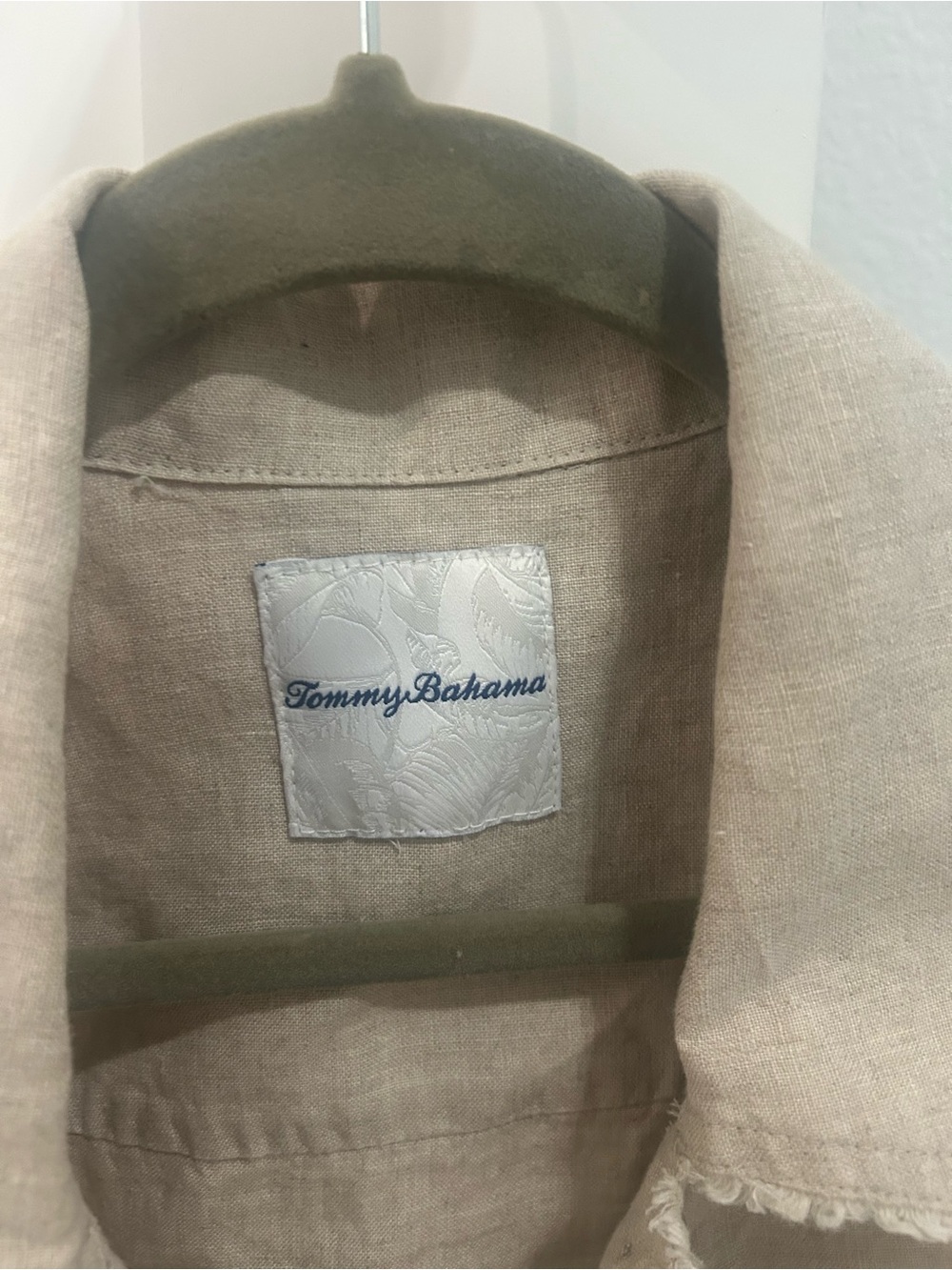 Tommy Bahama Light Beige Linen Jacket - Picture 4 of 4